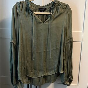 Rachel Zoe Olive Green Blouse